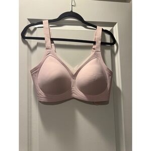 Oeak Wireless Bra Blush Pink Seamless Size L with Extender NWT